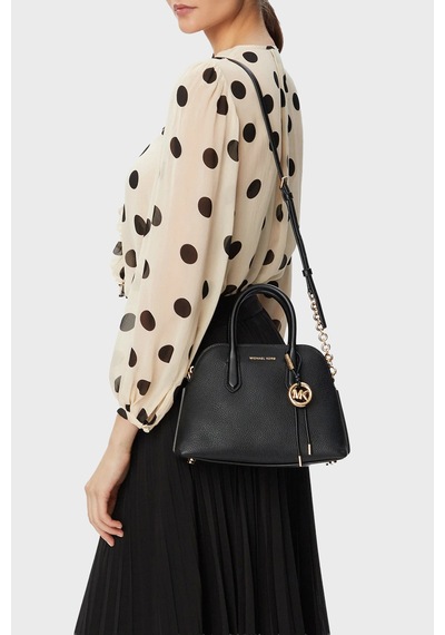 Michael Kors Logolu Çıkarılabilir Askılı Çanta 30t6gx4s2l001 Kadın Çanta 30t6gx4s2l 001 Siyah
