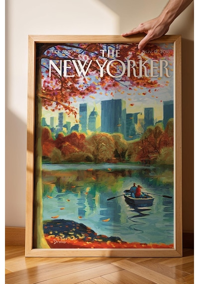 The New Yorker Çerçeveli Tablo November 12 2018