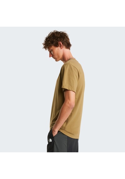 The North Face M Evolution Box Half Dome Regular Erkek Tişört C-the0a8g9c2el2el Kahverengi