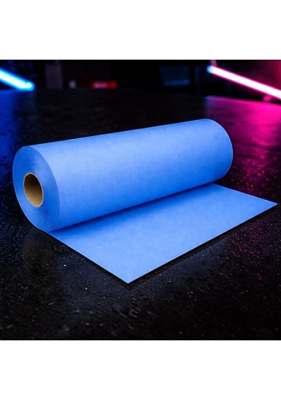 50 Metre Tek Parça 70 Cm Genişlik Açık Mavi Elyaf Kumaş Açık Mavi Tela Kumaş Mavi Süsleme Kumaşı