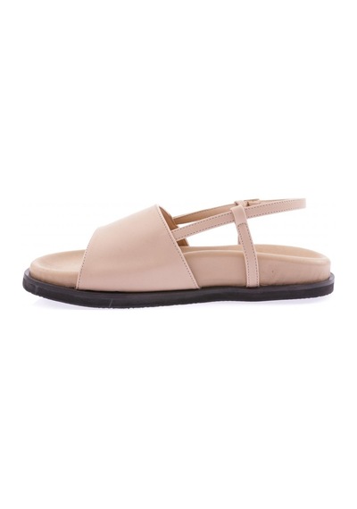 Dgn 3015-23y Kadin Kalin Bantli Sandalet 3015-2261-R12632 Ten Rengi