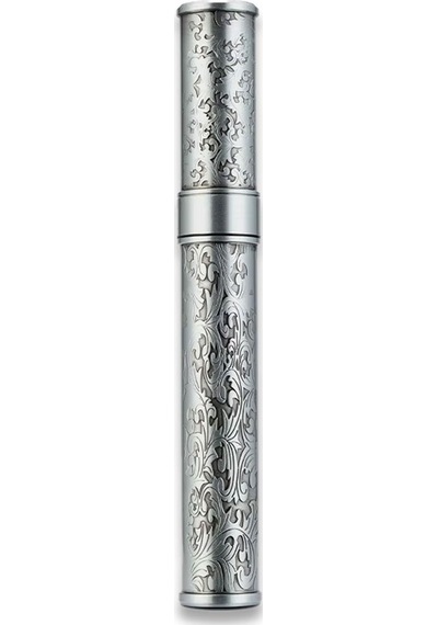 Damascus Desen Metal Puro Kılıfı Tüpü Tekli Silver 50 Ring
