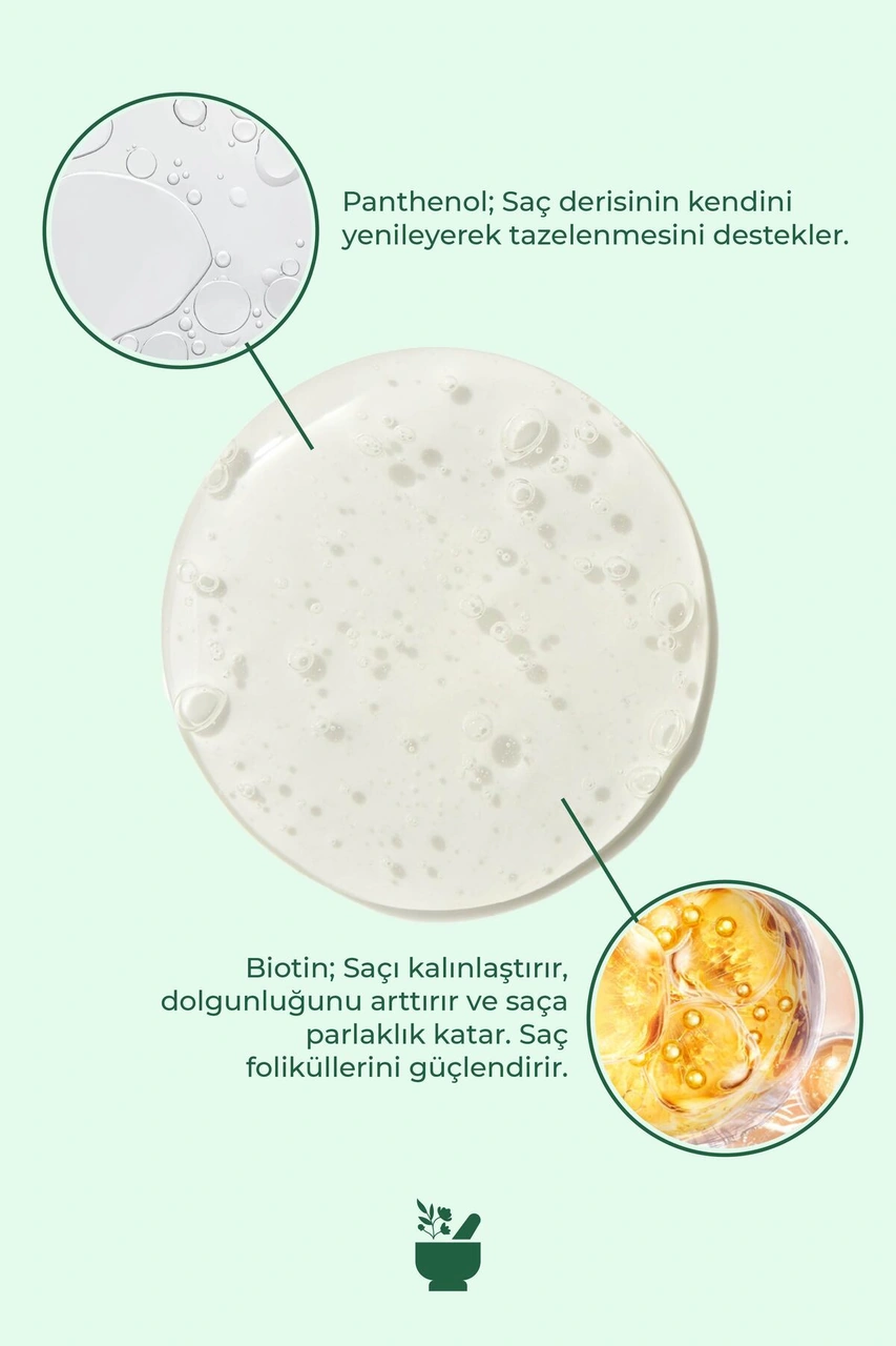 Cosmed Sülfatsız Besleyici Günlük Bakım Biotin Şampuanı - Tüm Saç Tipleri - Daily Protecting Shampoo - 400 ml