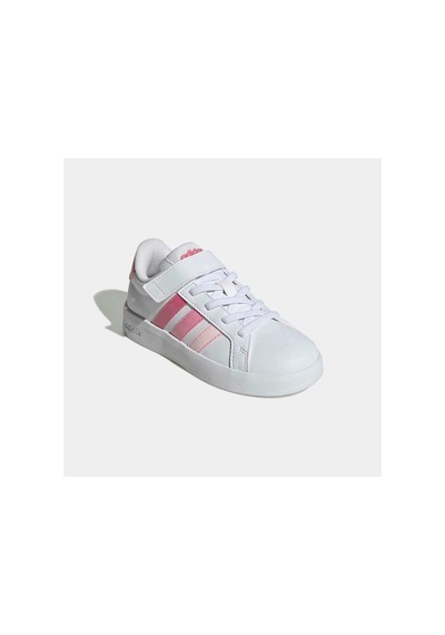 Adidas Grand Court 3.0 El C Unisex Çocuk Sneaker Kj4370 Beyaz