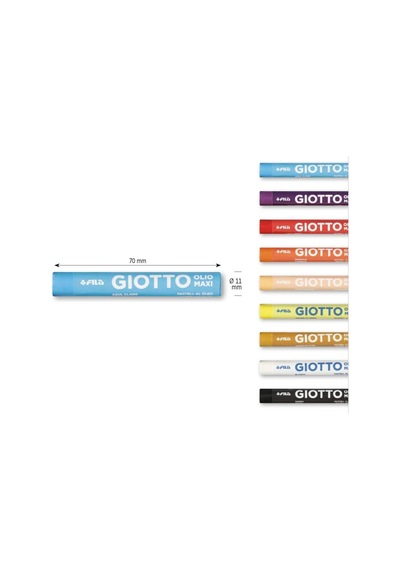 Giotto Olio Silindir 24lü Yağlı Pastel Boya