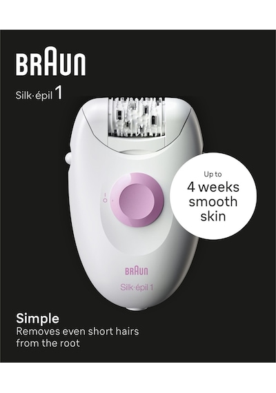 Braun Silk-épil 1 1-000 Epilatör