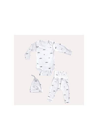 Mama Padre Nutria Yenidoğan Mini Set - 3 Parça Renkli - 861046991 Renkli