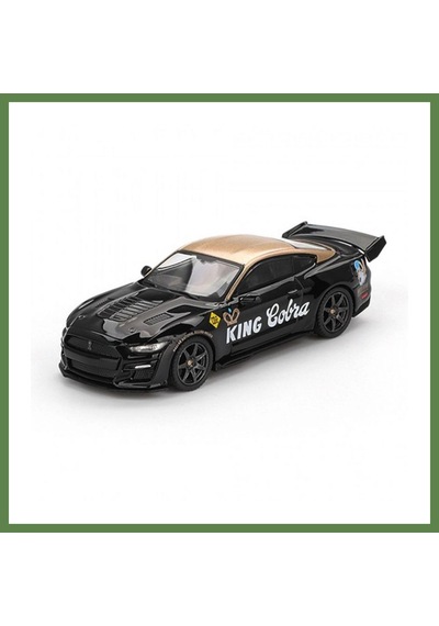 Bezos 1/64 Shelby Gt500 Dragon Snake Concept Black Gold Hb006