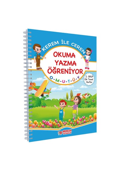 Kitapbende-Mercek Kerem Ile Ceren Okuma Yazma Seti 1. Sınıf