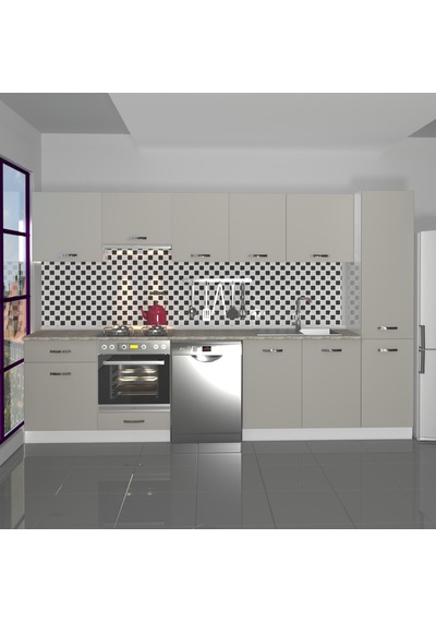 Decoraktiv Elite 325 Ankastre Fırın Modüllü Mdf Hazır Mutfak Dolabı - Tezgah Dahil - Kumtaşı Kum Beji Decoraktiv Elite 325 Ankastre Fırın Modüllü Mdf Hazır Mutfak Dolabı - Tezgah Dahil - Kumtaşı Kum Beji