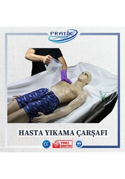 Pratik Hasta Yıkama Çarşafı