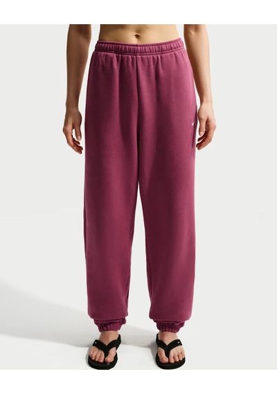 Nike Studio Fleece Medium Weight Kadın Eşofman Altı Im8074-654 Bordo
