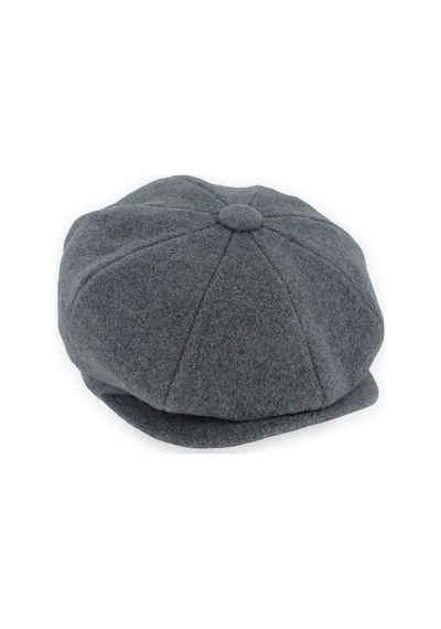Superstorm Erkek Yün Newsboy Kasket Ingiliz Flat Cap Şapka