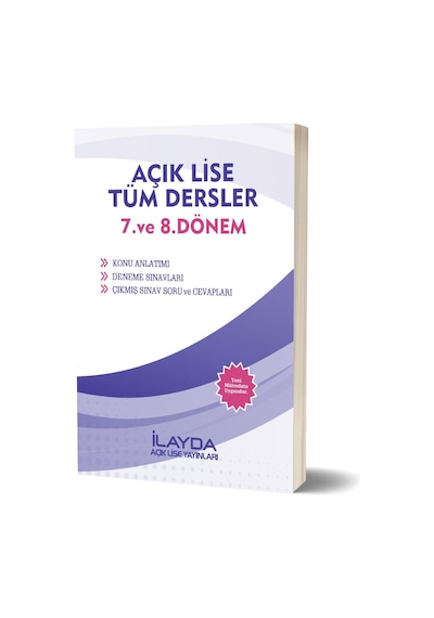 Açık Öğretim Lisesi 7-8. Dönem Tüm Dersler Kitabı
