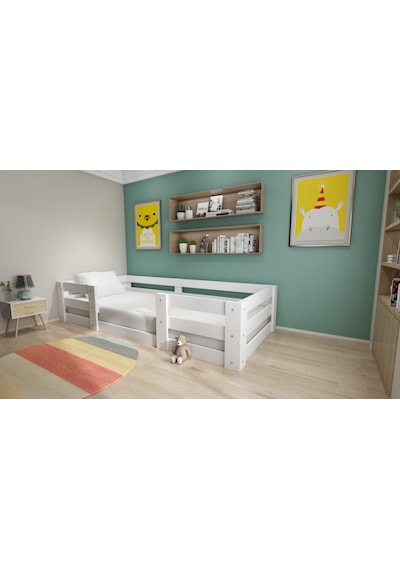 Herseycik Ninnimo Montessori 90X190 Yatak Uyumlu Mdf Karyola My13-1