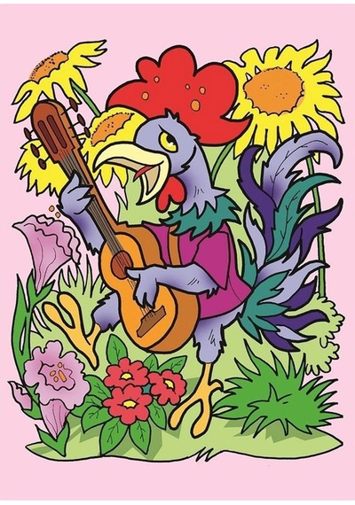 Art Puzzle 12+24 Parça Müzisyen Hayvanlar 4490