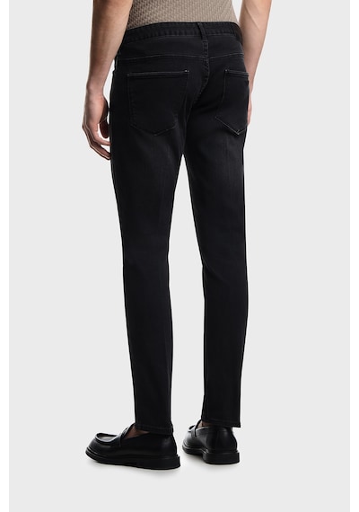 Emporio Armani Erkek Kot Pantolon Em000121 Af15954 M8001 Siyah Siyah