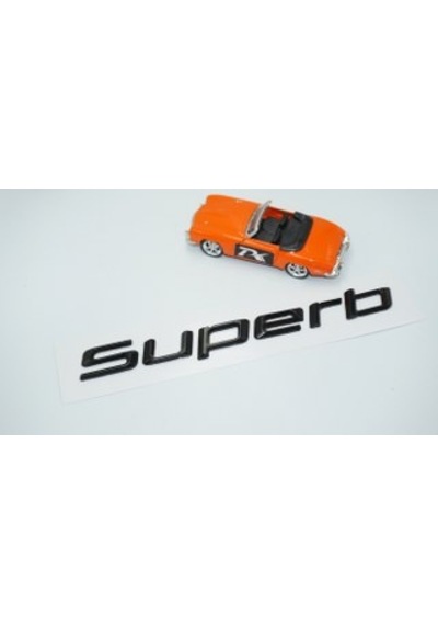 Dk Tuning Superb Yeni Nesil Bagaj Siyah Abs Yazı Logo Skoda İle U