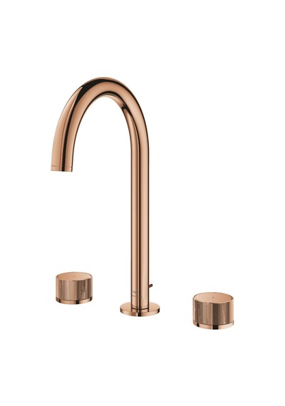 Grohe Atrio Private Collection 3 Delikli L-boyut - 20595da0 Bakır Lavabo Bataryası