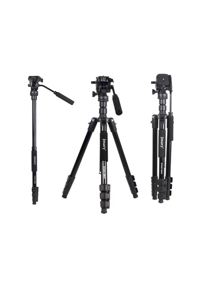 Jmary Kt285+nb50 Ayarlanabilir Başlıklı Tripod Siyah