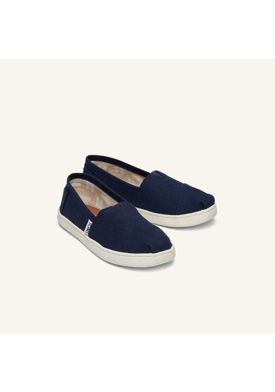 10010532 Navy Espadril Erkek Çocuk 10010532 Toms Aclass Alpargata Canvas Navy 30-36