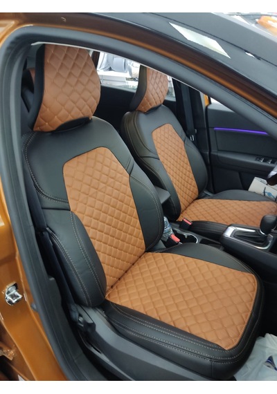 Renault Captur Araca Özel Deri Oto Koltuk Kılıfı