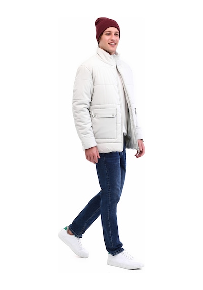 Kinetix Ml Alger Coat 5pr Gri Erkek Kısa Kaban 000000000102027799