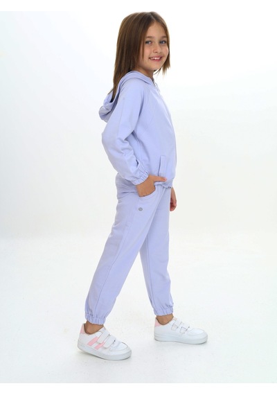 Toontoy Kids Toontoy Kız Çocuk 2'li Takım Kapüşonlu Cepli Reglan Kol Sweatshirt & Beli Paçası Lastikli Cepli Jogger Eşofman Altı - 2 İplik Açık Lila Toontoy Kids Toontoy Kız Çocuk 2'li Takım Kapüşonlu Cepli Reglan Kol Sweatshirt & Beli Paçası Lastikli Cepli Jogger Eşofman Altı - 2 İplik Açık Lila