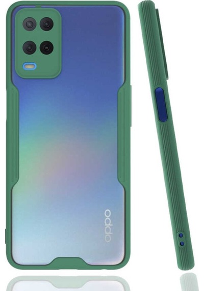 Oppo A54 4G Kılıf Zore Parfe Kenarları Pastel Renk Silikon Kılıf