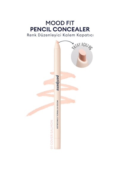 Peripera Mood Fit Pencil Concealer 001Cover Salmon