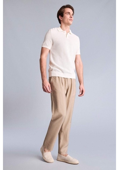 Defacto Relax Fıt Düz Paça Pantolon H2584ax26smbg716 Bej-bg716