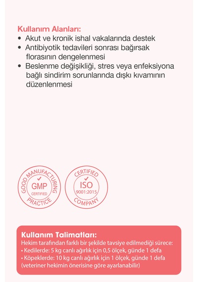 Mixtura Pharma Diablock Kedi Ve Köpek İshal Kesici Toz