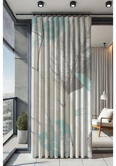 Nelazım Su Geçirmez Desenli Oxford Balkon Perdesi, 250 X 140, Pasteldesenoxfordbalkonperde250x140m, Pastel Çok Renkli