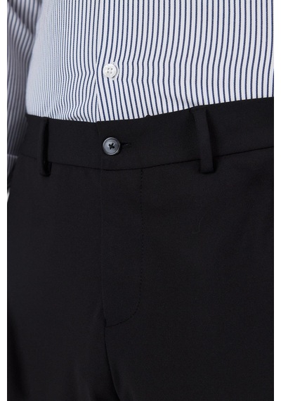 İmza Siyah Esnek Yandan Cepli Casual Slim Fit Jogger Pantolon 1003250162 Siyah