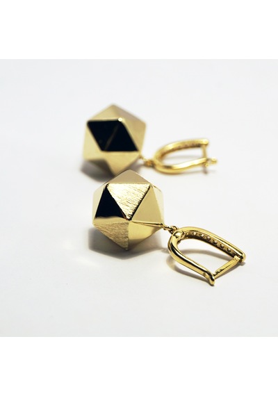 Geometrik Dizayn İkosahedron - Göğüş N11.10952