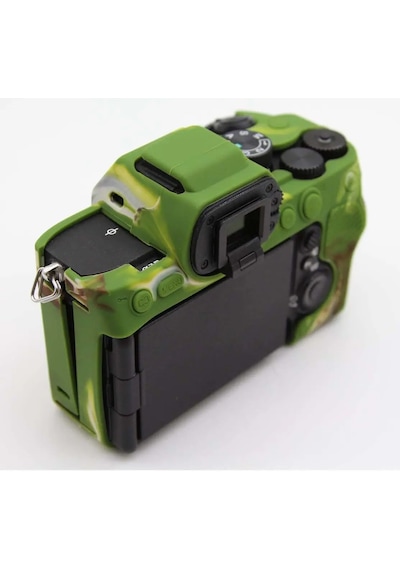 Mettzchrom Sony A7m4 A74 A7m5 Mark V A7 Mark 4 Uyumlu Silikon Koruyucu Kılıf Çok Renkli