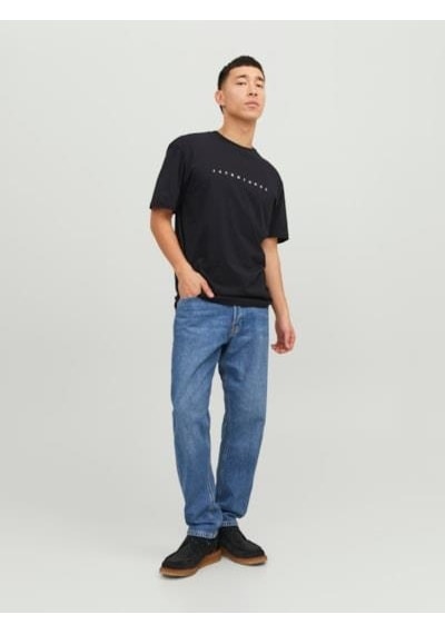 Jack & Jones Jack&jones Essentıals Jjestar Jj Tee Ss Noos Erkek T-shirt 12234746 Siyah