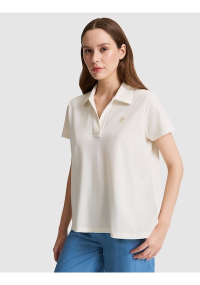 Pierre Cardin Kadın Ekru Tişört Basic 50325465-vr019