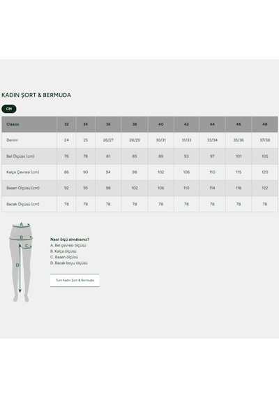Lacoste Women's Loose Fit Denim White Bermuda Jean Shorts Kadın Bol Kesim Kot Şort Beyaz