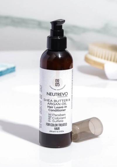 Neutrevo Professional No:5 Argan Serisi İpeksi Parlaklık Saç Durulanmayan Saç Bakım Kremi 200 Ml