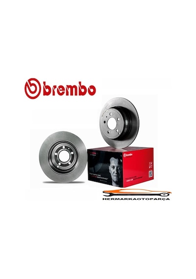 Toyota Uyumlu Avensis 09- T27 1.6 1.8 2.0 Arka Fren Diski Takımı 290Mm B