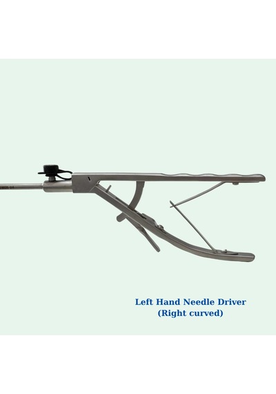 Laparoscopic Needle Holder - Sağa Eğimli - Praticmed