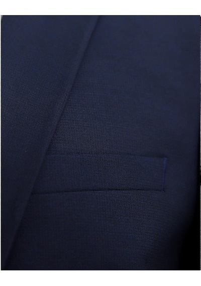 Uki Açık Lacivert Comfort Fit 6 Drop Ceket Açık Lacivert