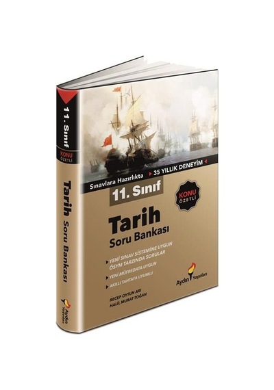 11.Sınıf Tarih Konu Özetli Soru Bankası Aydın Yayınları