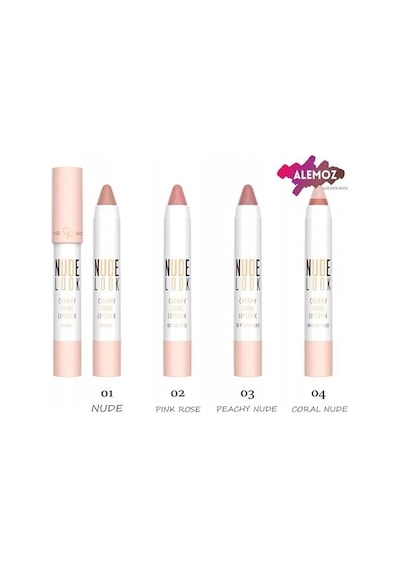 Nude Look Creamy Lips. No:03 Peachy Nude 1 Paket 0