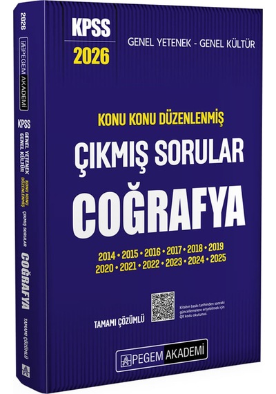 Pegem Coğrafya Kpss Çıkmış Sorular