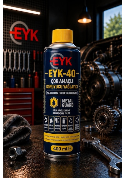 Eyk Çok Amaçlı Bakım Spreyi 400ml.eyk-40 Wd-40 Muadili 1 adet