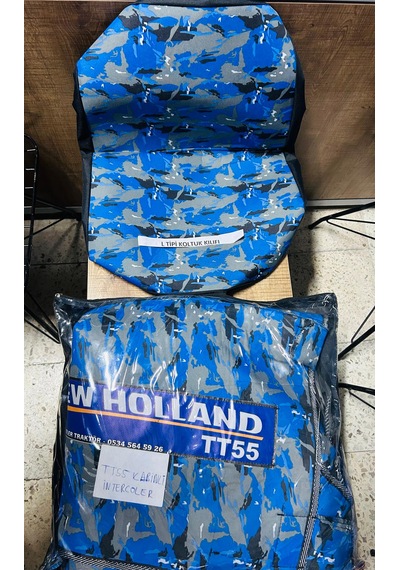 New Holland Tt55 Kabinli İntercooler Özel Su Geçirmez Brandave L Tipi Koltuk Kılıfı