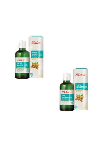 Balen Tatlı Badem Yağı 2 x 50 ML