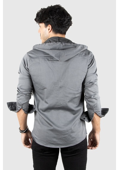 Deepsea Erkek Füme Kapüşonlu Slim Fit Dar Kesim Gömlek Likralı Pamuklu Likralı Kot Gömlek 2300396 Füme Deepsea Erkek Füme Kapüşonlu Slim Fit Dar Kesim Gömlek Likralı Pamuklu Likralı Kot Gömlek 2300396 Füme